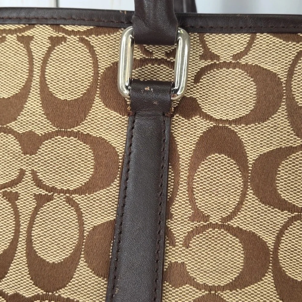 Coach Vintage Monogram Tote Bag